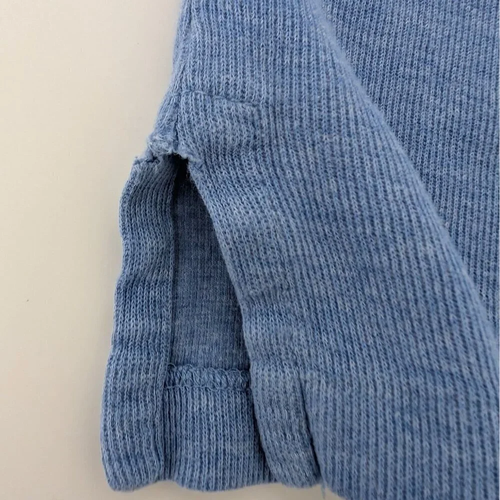Polo Ralph Lauren Estate Rib 1/4 Sweater Mens Size 3XL Tall Blue Pony Pullover